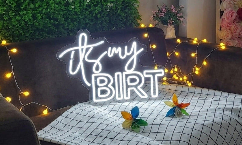 Neon Birthday Sign Fremantle | Custom & Fun Designs