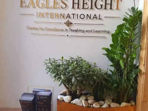 Custom 3D School Reception Wall Sign