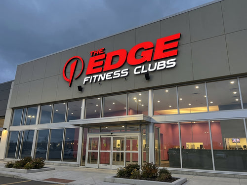 Commercial Gym Signage Project-The Edge Fitness Clubs
