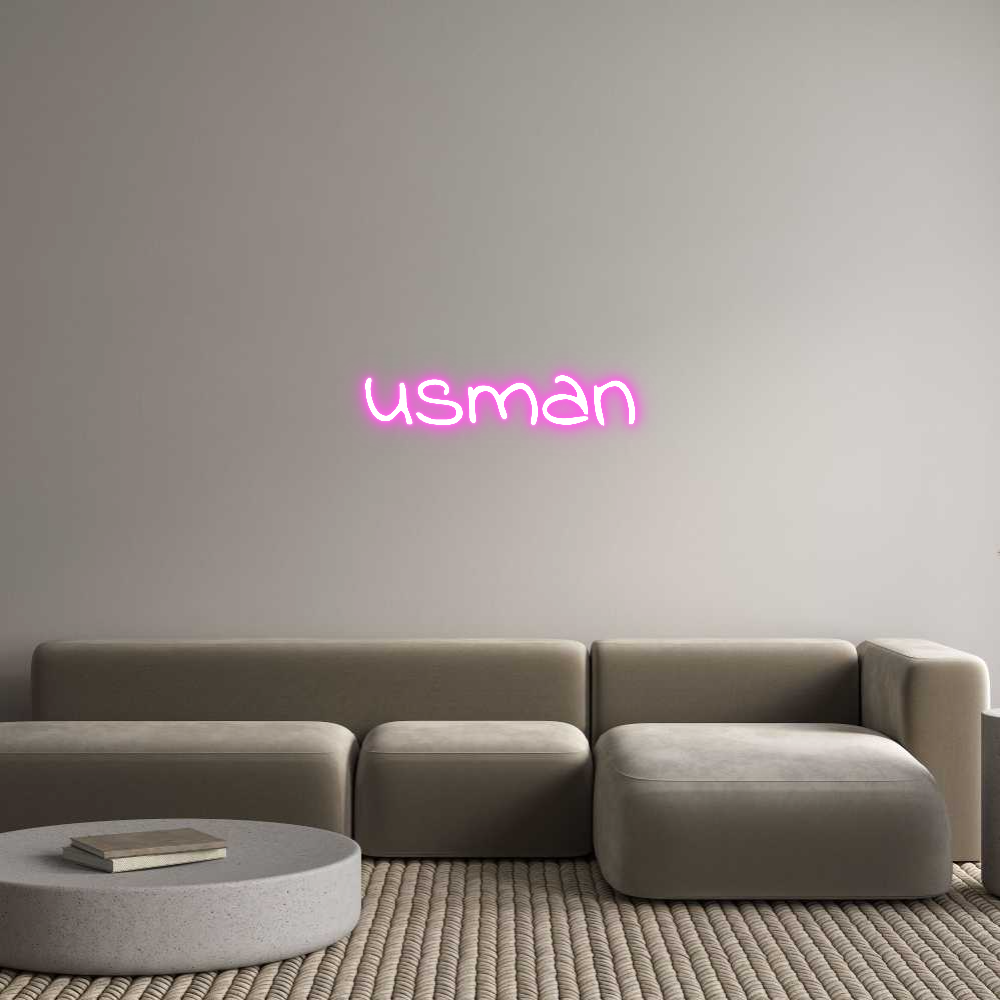 Custom Neon: usman