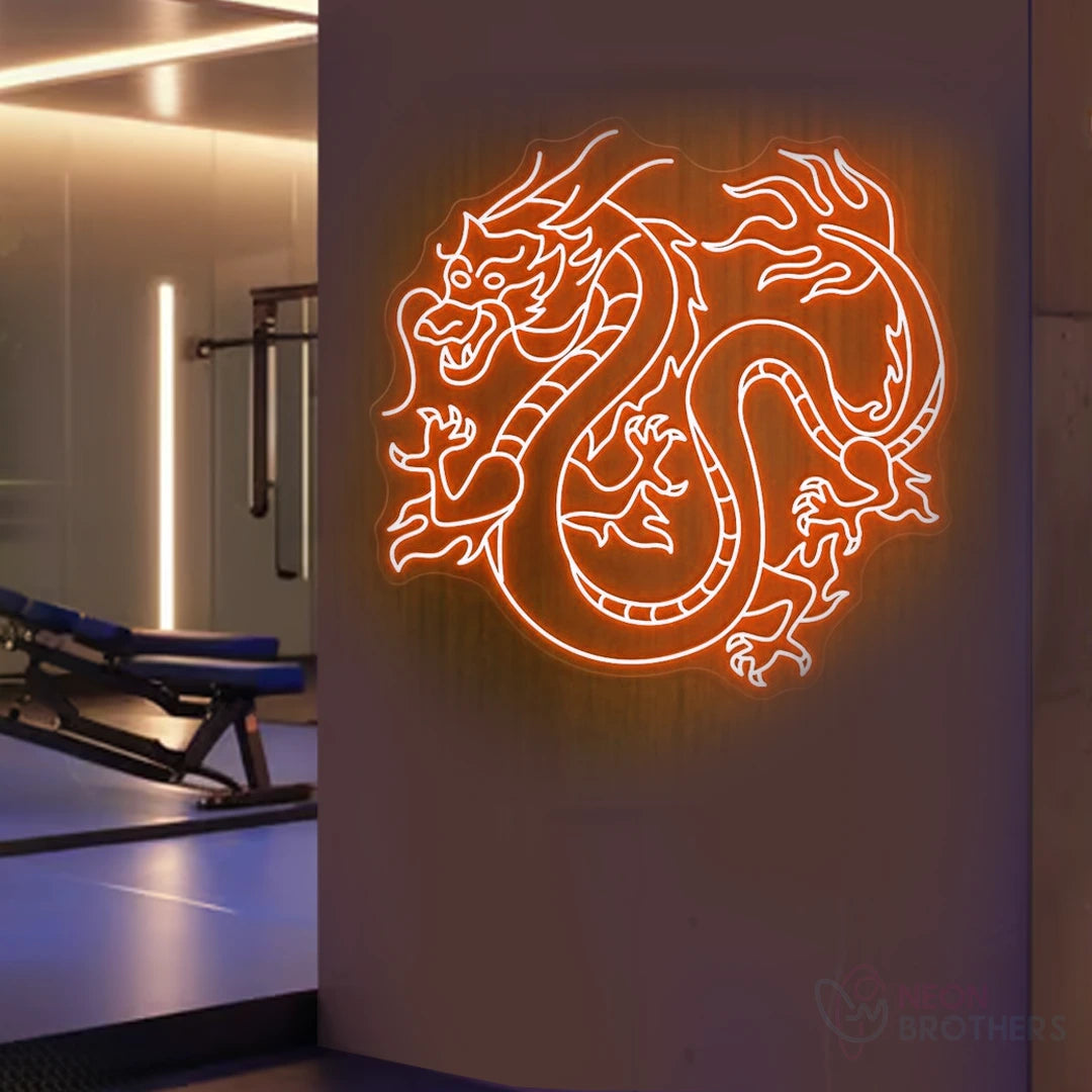 Dragon Neon Sign – Majestic LED Wall Art for Home, Bars & Restaurants