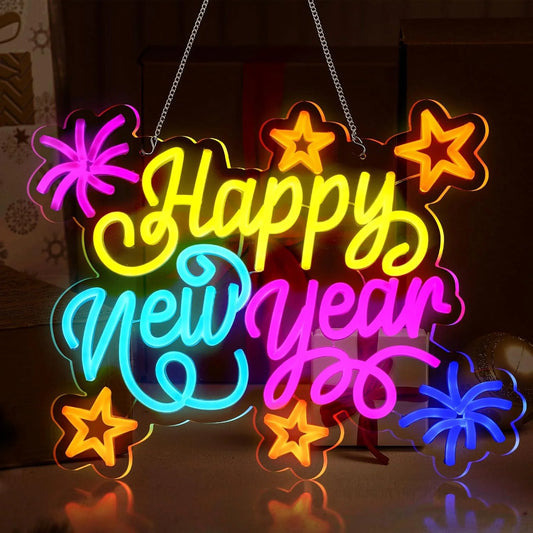 New year Neon Sign