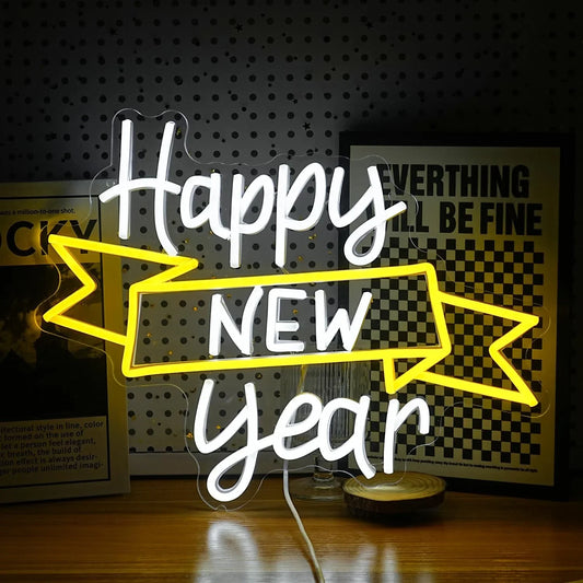 New year Neon Sign