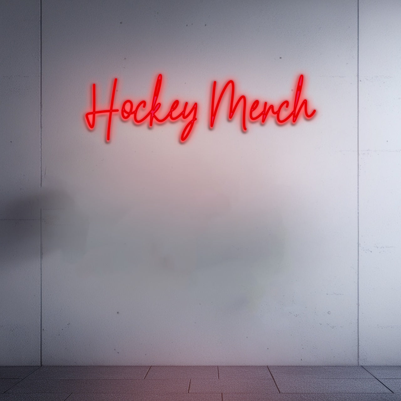 Light Up Your Love for Hockey | Hockey Merch Signs