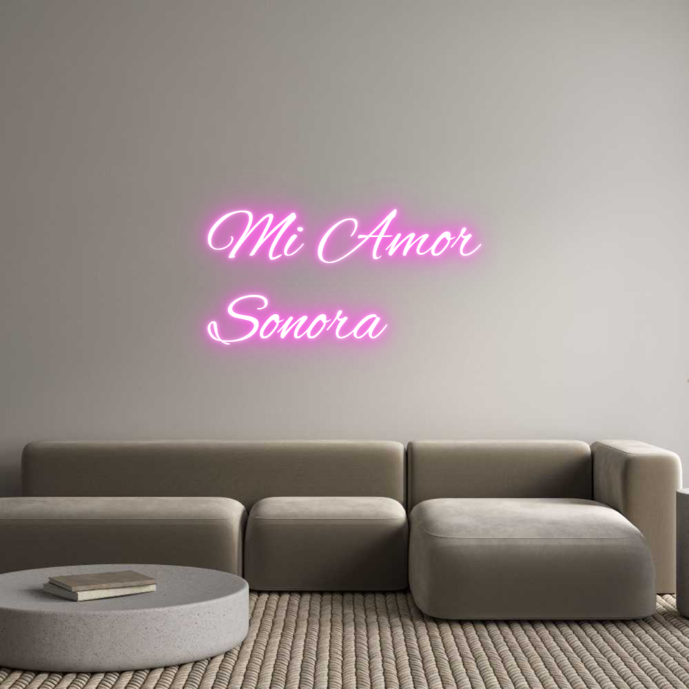 Custom Neon: Mi Amor
Sonora