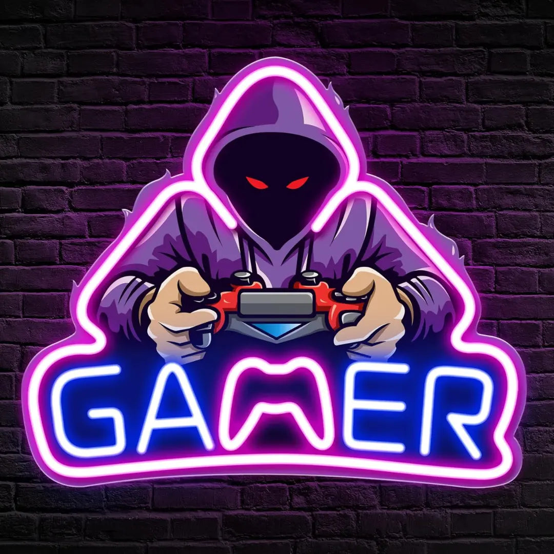 Design_Gaming UV +neon sign