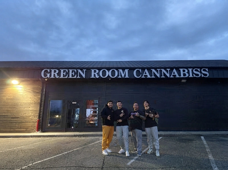Custom 3D exterior business lettering for Green Room Cannabis – Sydney, NSW – Neon Brothers
