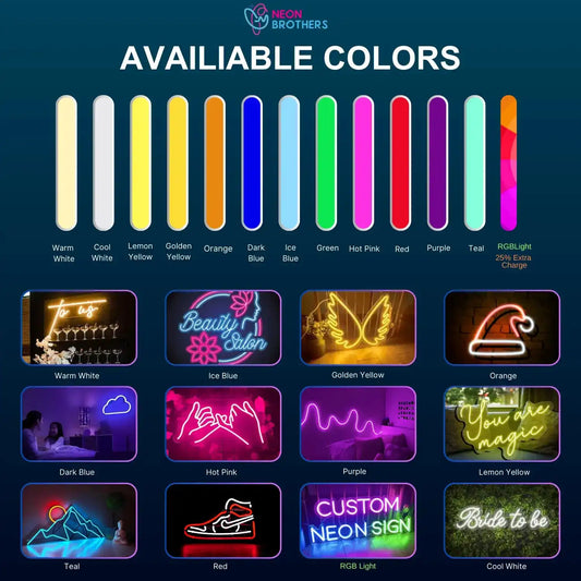 Let's Dance Neon Sign - Party & Studio Essential