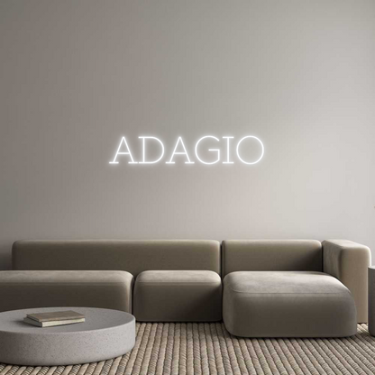 Custom Neon: Adagio