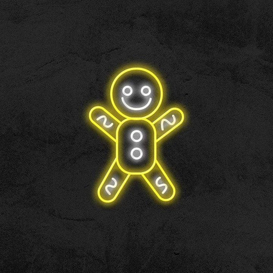 Gingerbread man - LED Neon Sign-Neonsigns-Neon Brothers