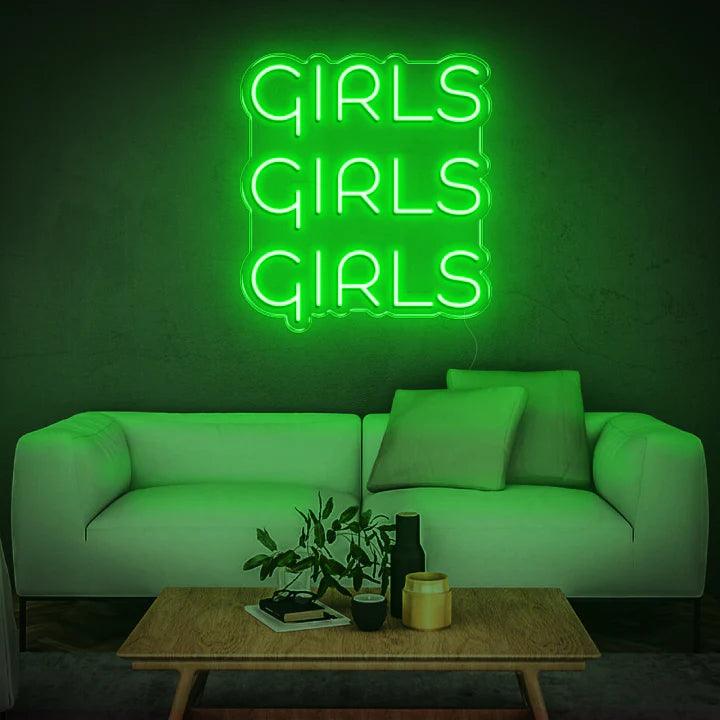 'GIRLS' NEON SIGN-Neonsigns-Neon Brothers