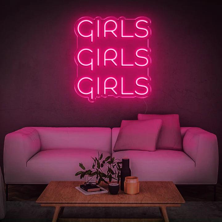 'GIRLS' NEON SIGN-Neonsigns-Neon Brothers