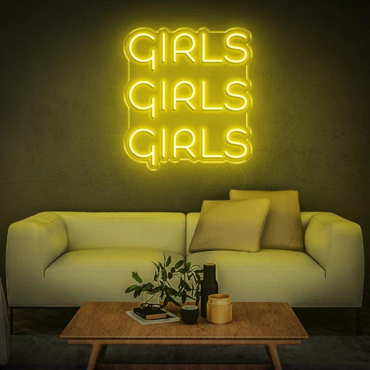 'GIRLS' NEON SIGN-Neonsigns-Neon Brothers