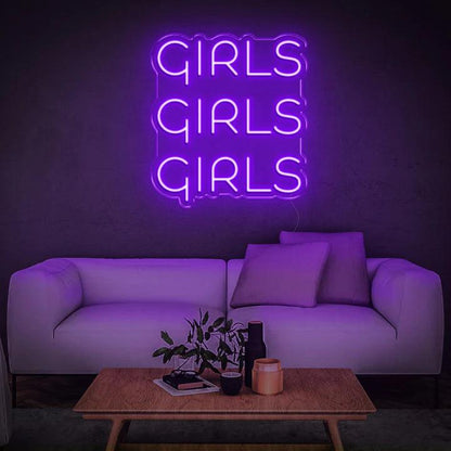 'GIRLS' NEON SIGN-Neonsigns-Neon Brothers