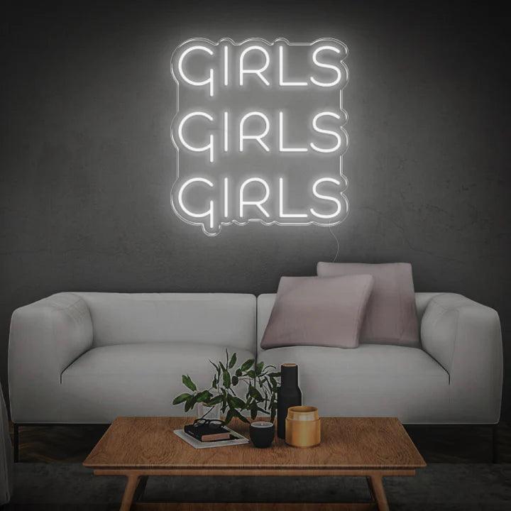 'GIRLS' NEON SIGN-Neonsigns-Neon Brothers