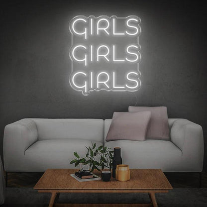 'GIRLS' NEON SIGN-Neonsigns-Neon Brothers