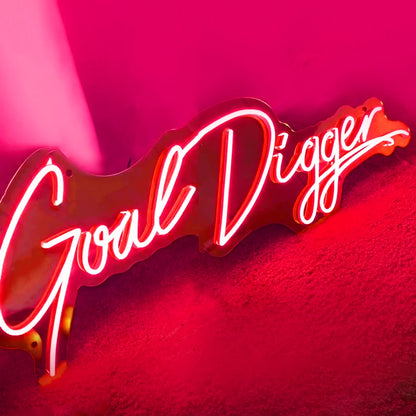 GOAL DIGGER LED NEON SIGN