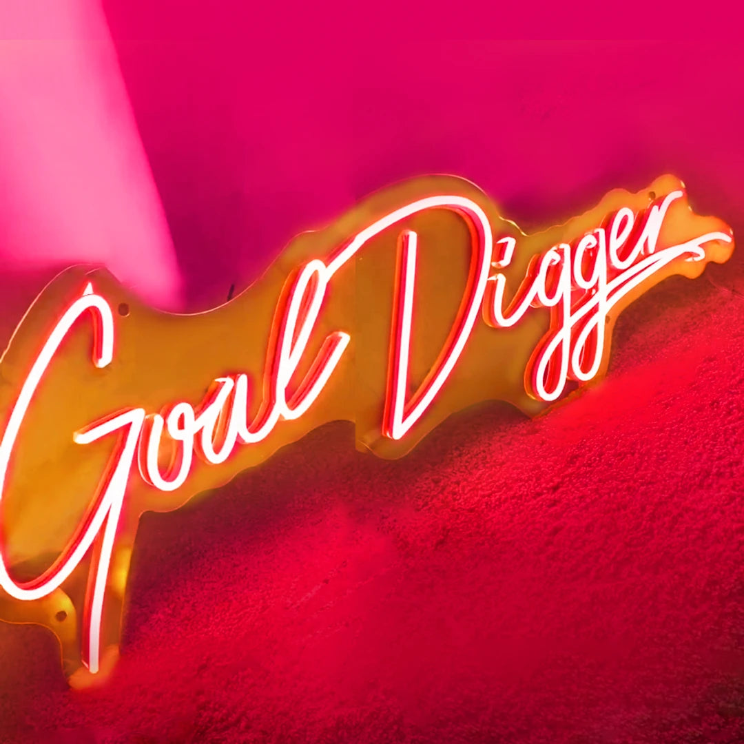 GOAL DIGGER LED NEON SIGN