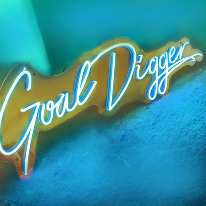 GOAL DIGGER LED NEON SIGN