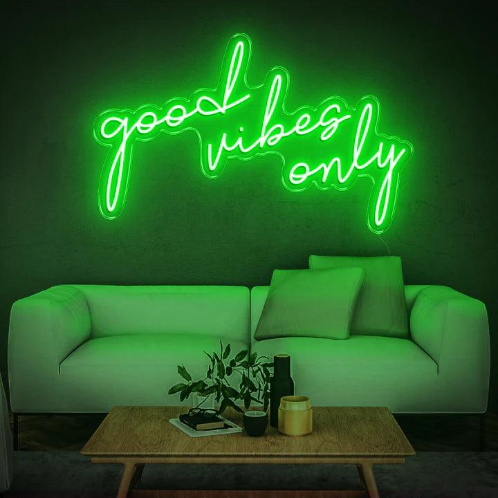 Good Vibes Only' Neon Sign-Neonsigns-Neon Brothers