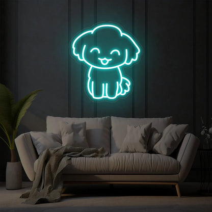 Pet Dog Neon Sign – A Heartwarming Tribute to Man’s Best Friend