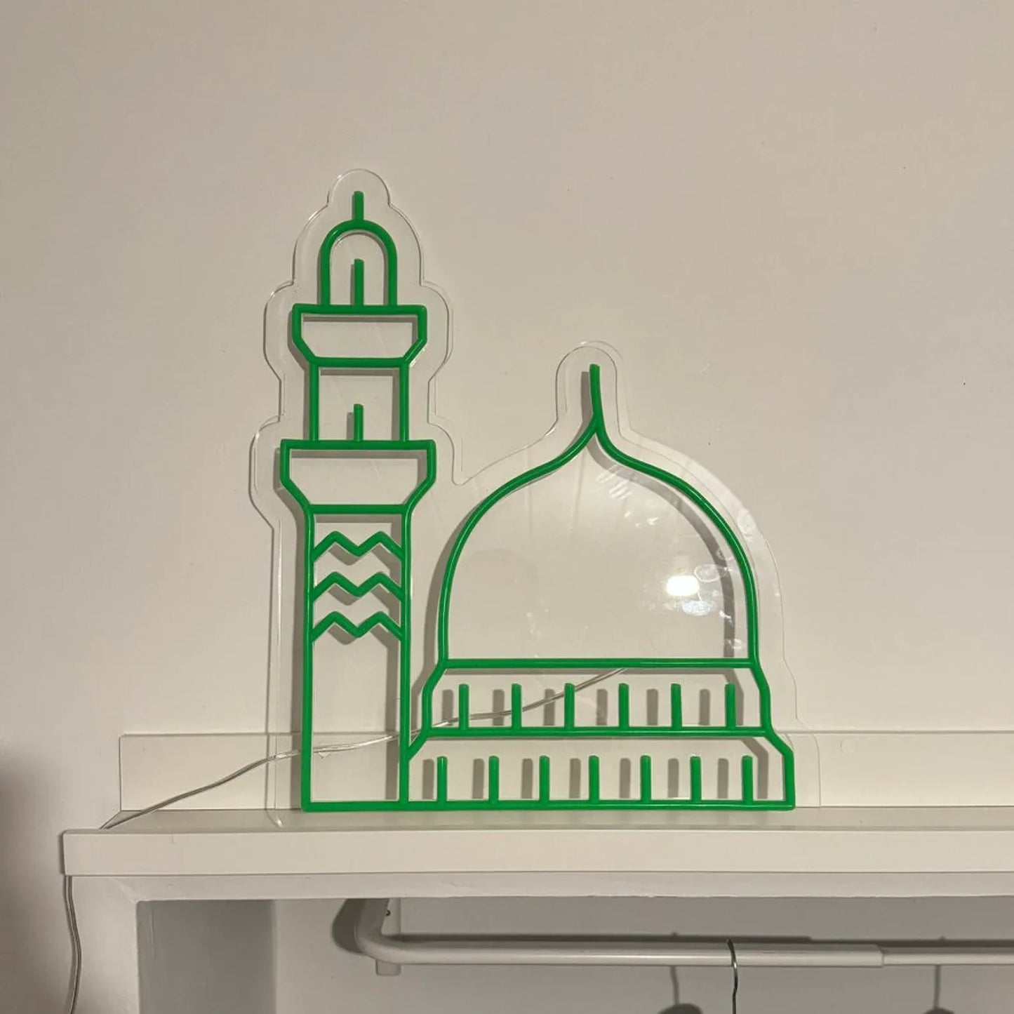 Madinah - Islamic Gift Neon LED Light | Inspirational Islamic Wall Art for Home, Office, and Mosque Decor