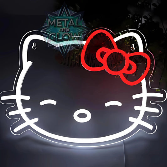 Hello Kitty Neon Light – Adorable LED Wall Art for Any Space