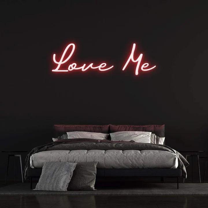 LOVE ME - LED NEON SIGN-Neonsigns-45 x 105 cm-Red-Neon Brothers