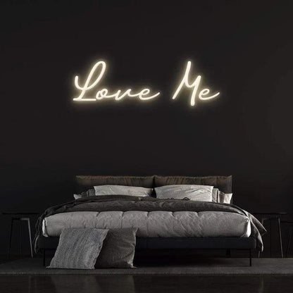 LOVE ME - LED NEON SIGN-Neonsigns-45 x 105 cm-Warm White-Neon Brothers