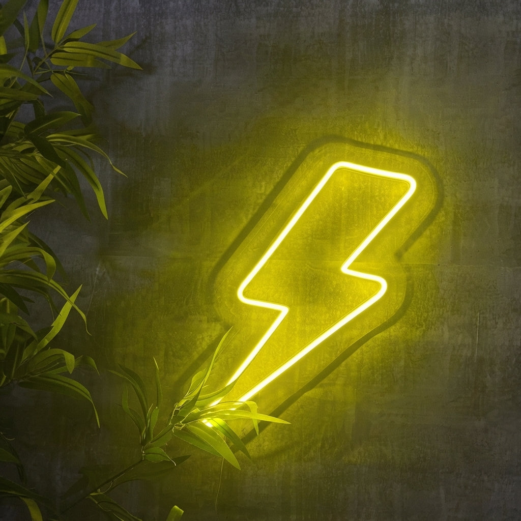 MINI LIGHTNING BOLT LED NEON SIGN!