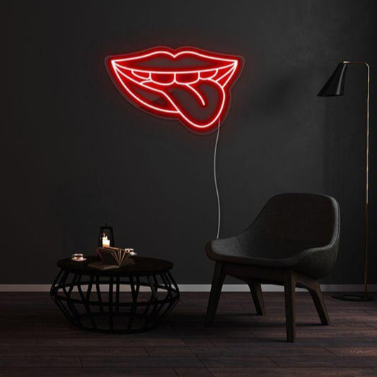 NEON MOUTH LIGHT SIGN-Neonsigns-Neon Brothers