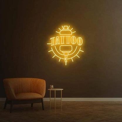 TATTOO SIGNAGE -AV LED NEON SIGN-Neonsigns-45 x 90 cm-Orange-Neon Brothers