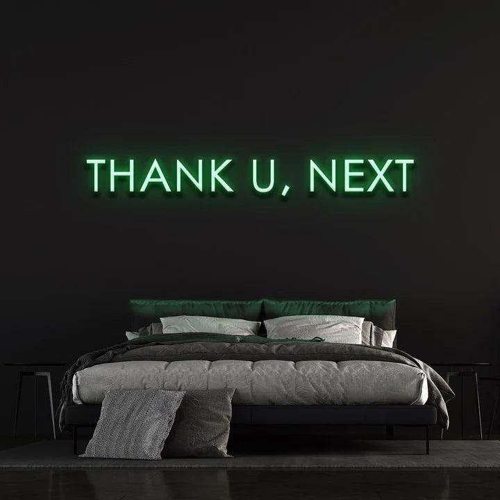 THANK U, NEXT - LED NEON SIGN-Neonsigns-45 x 90 cm-Green-Neon Brothers