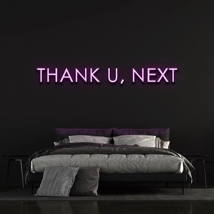 THANK U, NEXT - LED NEON SIGN-Neonsigns-45 x 90 cm-Purple-Neon Brothers