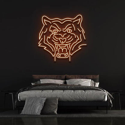 TIGER - LED NEON SIGN-Neonsigns-45 x 90 cm-Orange-Neon Brothers