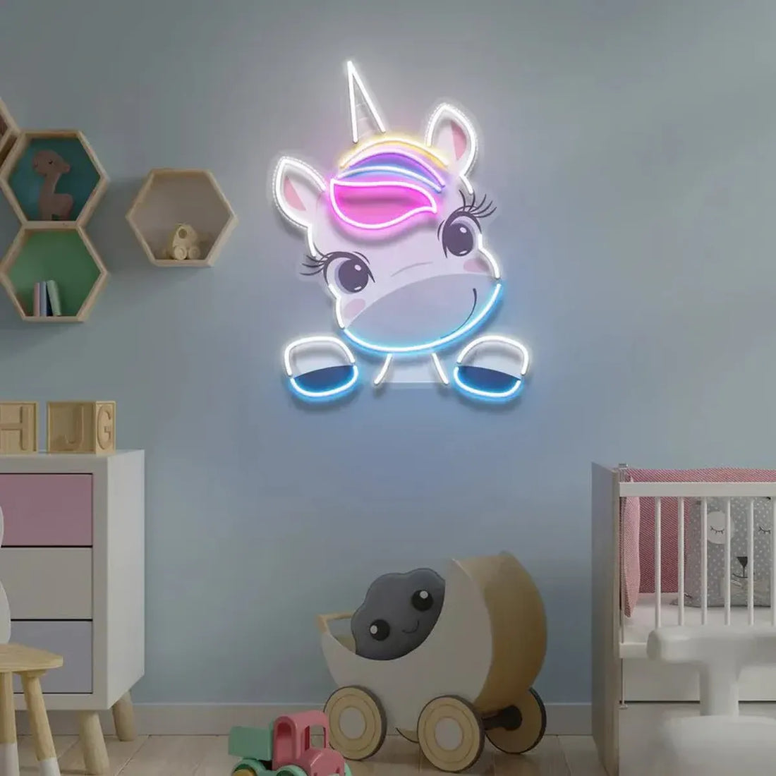Unicorn Neon Sign – A Magical Glow for Kids' Rooms - Neon Brothers