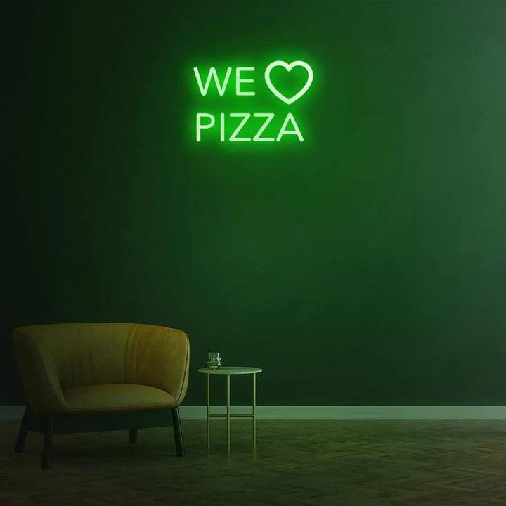 We LovePizza - LED Neon Sign-Neonsigns-Neon Brothers